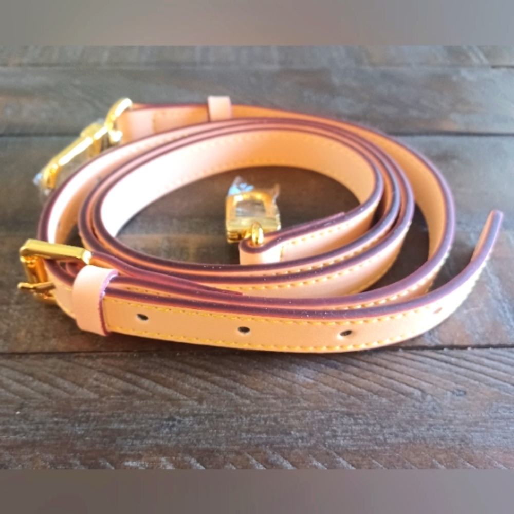 Adjustable Vachetta Crossbody Strap